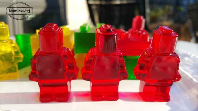 Edible LEGOs: I highly recommend this for your next project with kids. It’s pretty quick, not too messy and it’s good for hours of Lego Fun. The more we do it, the more steps kids can do on their own without my prompts. It’s a great learning experience!