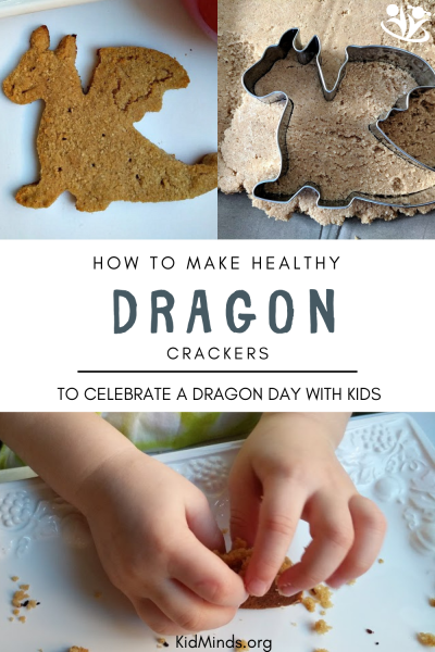 Healthy and yummy dragon-shaped crackers that are high in protein, fiber, and healthy fats. Gluten-free, honey-sweetened, kid-approved. #dragons #homemadecrackers #yummy #healthysnacks #kidapproved #glutenfreecrackers #kidscancook #kidfriendly