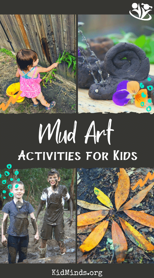 Mud play fosters your child’s creativity, happiness, and health. Read on to find out the benefits of mud play + best mud play activities. #mudplay #outdoorplay #learning #messyplay #naturalchildhood #natureplay #puddlejumper #wildchild #outsideplay #playandlearn #freetoexplore #muddykidsarehappykids #dirtisgood