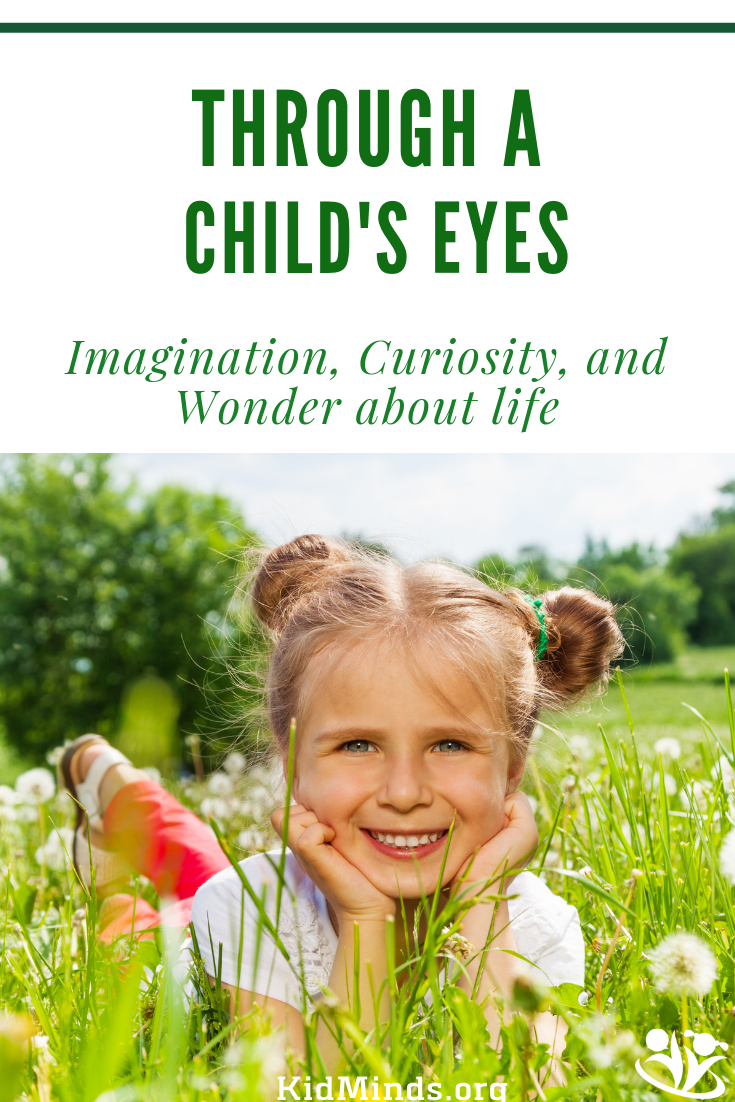 When you look at the world through your child’s eyes, you’ll discover there are more colors in it and more opportunities to wonder. You’ll also learn that imagination is everything, curiosity is abundant, and wonder about life is central to the quality of our relationship with the world. All we need to do as parents is to nurture what's already there. #mindset #mindshift #throughaChildsEyes #formoms #homeschooling #parenting #imagination #curiosity #wonder