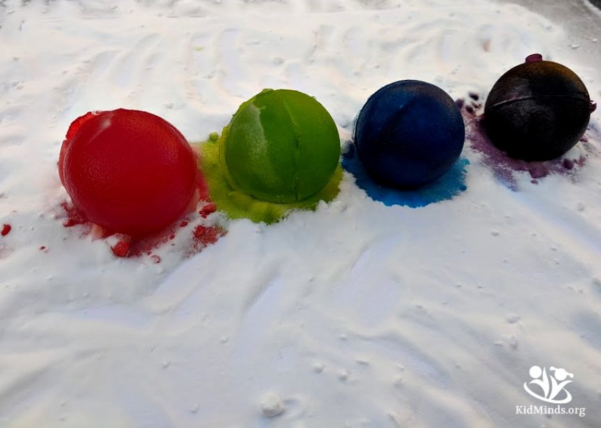 Let's play with frozen marbles and find out what surface makes ice melt faster. It’s a great way to learn some science while having a lot of fun. #iceexperiments #kidminds #laughingkidslearn #handsonlearning #winterscience #ice #funlearning #scienceforlittlekids #kitchenscience #kidsactivities