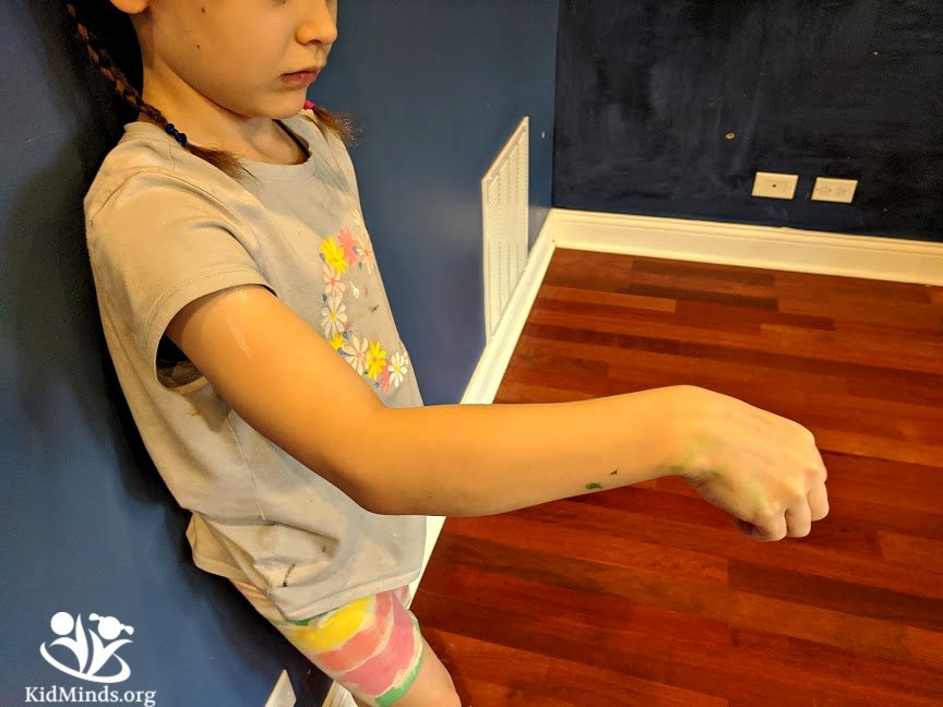 This indoor kid activity has an element of unpredictability, a giggle factor, and a lot of science. Science? Yep! Learn all about gravity, inertia, and how to make inertia work for you, while having a load of fun. #kidsactivities #funlearningforkids #formoms #indooractivities #handsonlearning #scienceforkids #laughingkidslearn #kidminds #learningwell #keepingkidshappy #ideasforfamily #boredombusters #gravity #inertia #cabinfever