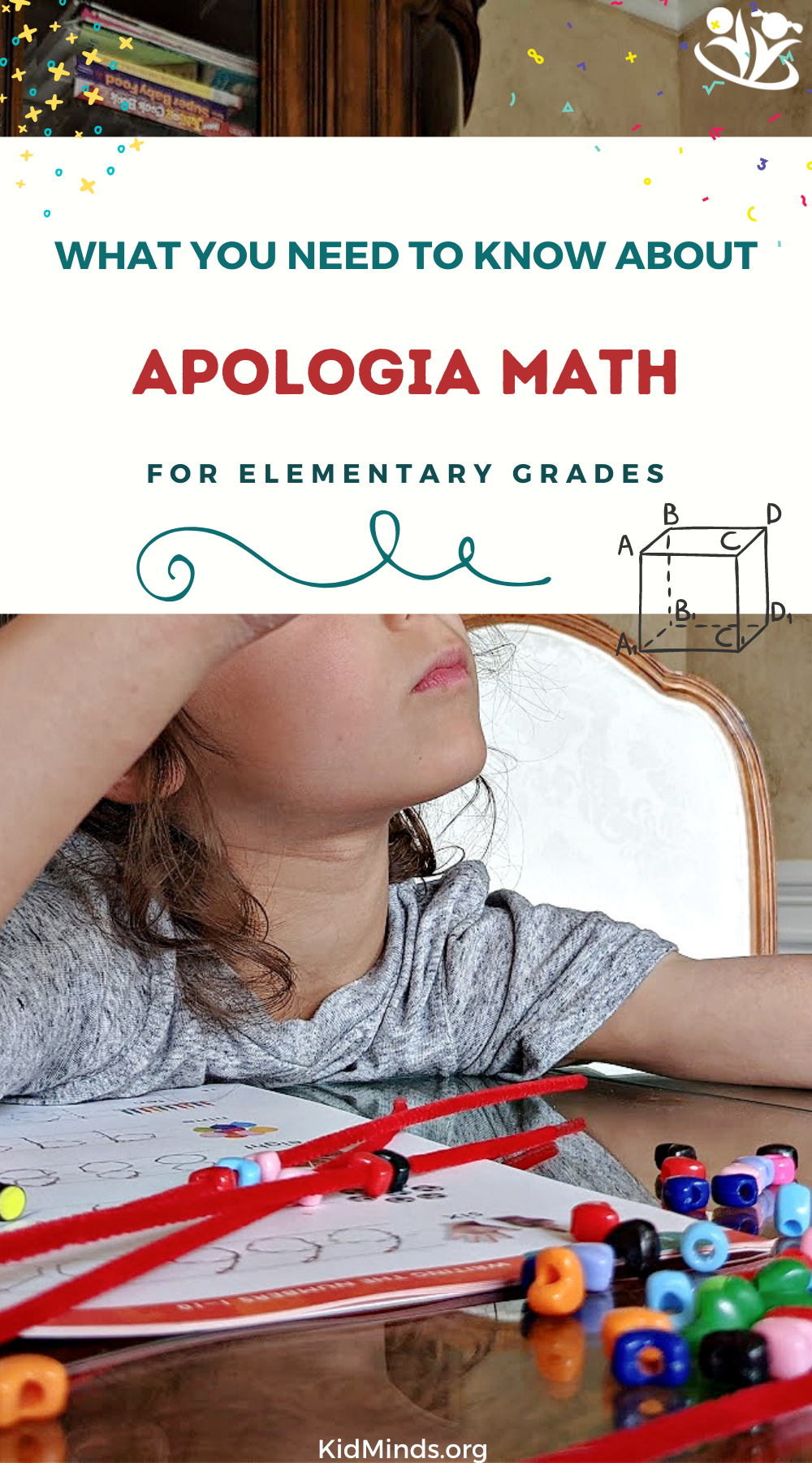 What would it be like to have fun teaching math at home? We tried the Apologia Math Curriculum for elementary grades and give it an enthusiastic thumbs up! #homeschooling #mathcurriculum