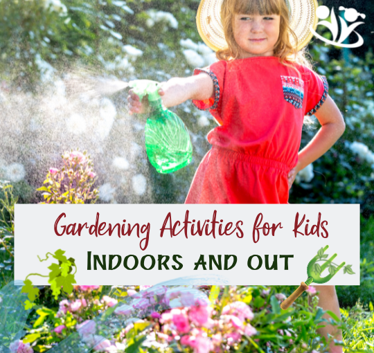 Celebrate summer and all the joys it brings with these nine gardening activities for kids! #summer #kidsactivities #natureinspiredlearning #kidminds #handsonlearning