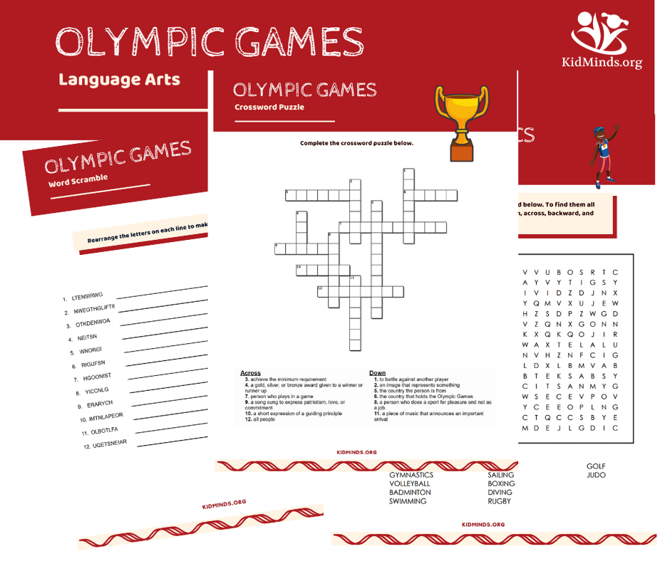 As you’re getting ready for the Olympics, remember to print out this 20-page Olympic Games printable to help your kids stay busy while also helping them learn. #Olympics #summerOlympics #kidsactivities #formoms