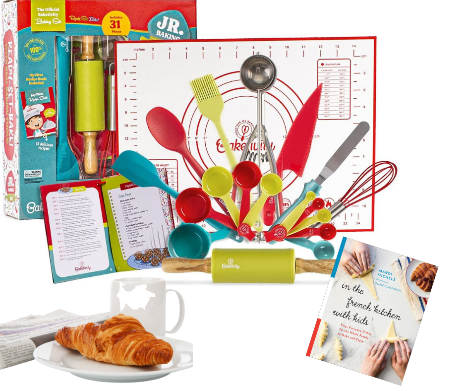 A dozen gift ideas for a kid in your life. From the Galactic Recipes cookbook to the kid-friendly Ninja blender, these gift ideas will please your little chiefs and inspire them to get creative in the kitchen. Bon appetit! #kidsactivities #kidsinthekitchen #creativekids