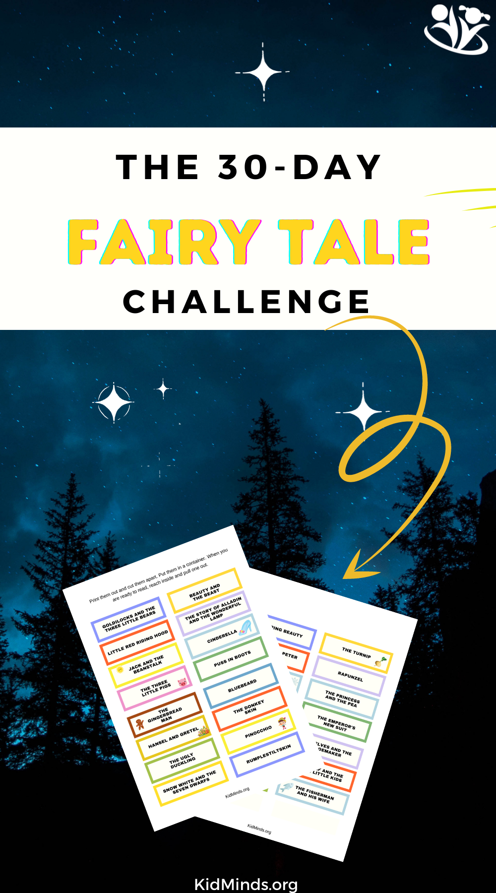 Are your kids familiar with all the classic fairy tales? If not, this fun 30-day Fairy Tale Challenge will give you a boost of inspiration. #raisingreaders #kidlit #storytime