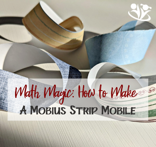 The Mobius strip is one of my favorite science-y math activities. It’s inexpensive to make, packed with educational value, and super exciting for kids (and me!). #kidsactivities #mobiusstrip #handsonlearning #funwithmath