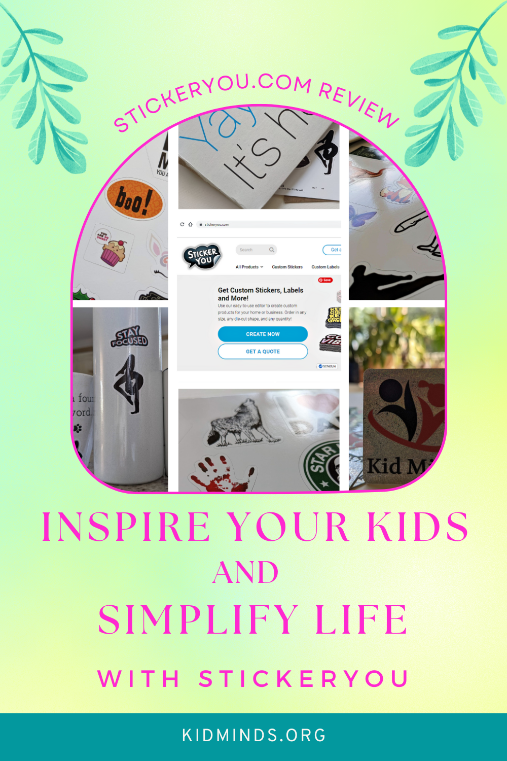 Stickers are such a delightful way to make learning more fun and life more interesting. Read my #review of StickerYou Inc. to find out how they could help you inspire kids and simplify life. #formoms #stickers #kidsactivities