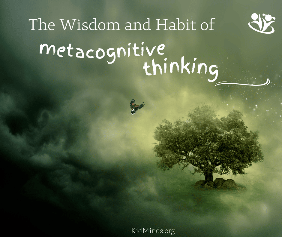 Here’s a little secret to self-regulated learning and massive success in life: teach your kids about metacognition – the power of thinking about thinking and the ability to improve it. Download the metacognitive thinking posters, exercises, and games below. #mindtools #metacognition #childdevelopment #learning #education #mindfulness #awareness #criticalthinking #cognition