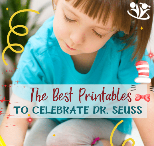 This collection of Dr. Seuss-inspired printables is perfect for celebrating Dr. Seuss's birthday, Read Across America Day, or any day of the year when you're reading Dr. Seuss's books. #DrSeuss #laughingkidslearn #funprintables #readacrossamerica #DrSeussBirthday