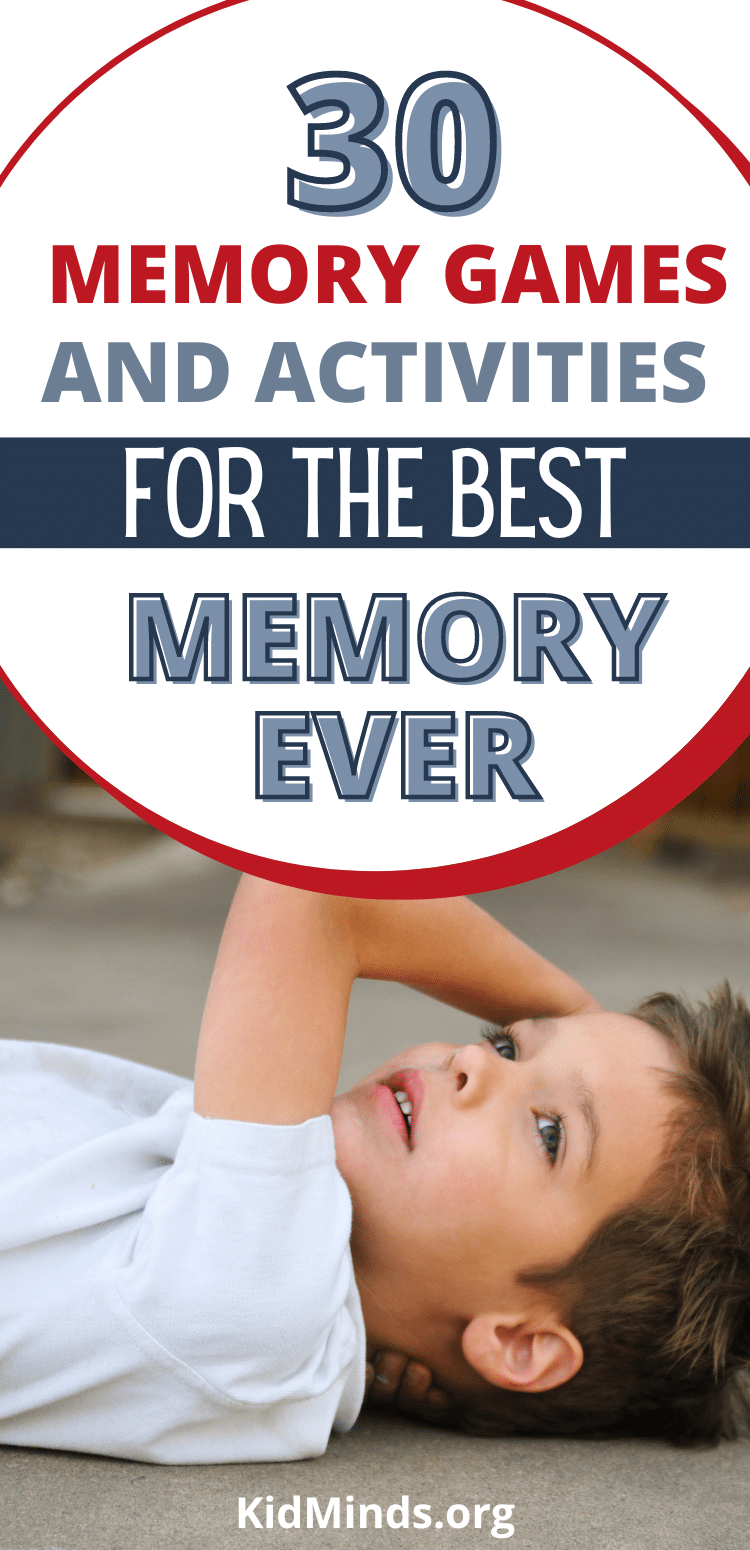 Use these simple memory games with your children to help them build their memory muscles and improve their thinking skills. #memorygames #memorygamesforkids #memorygame #braingames #memory #education #bestgamesforhomeschooling #earlyeducation #kidminds #childdevelopment