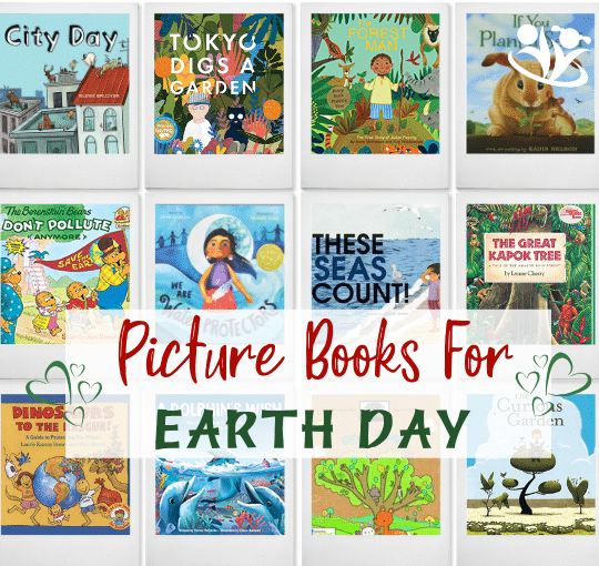 There's much to love about this collection of books for Earth Day, Global Recycling Day (March 18th), World Environment Day (June 5), and National Recycling Day (November 15). Read them any day of the year you want to celebrate Earth and talk about what we can do for the benefit of our planet. #kidlit #childrensbooks #earthday #environmentalbooks #storytime #raisingreaders #books4kids #kidminds