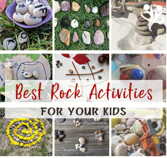 12 games and activities with rocks that will engage young minds and promote both fun and learning. #kidsactivities #rockactivities #handsonlearning #kidfun #elementaryeducation #earlylearning #funlearning