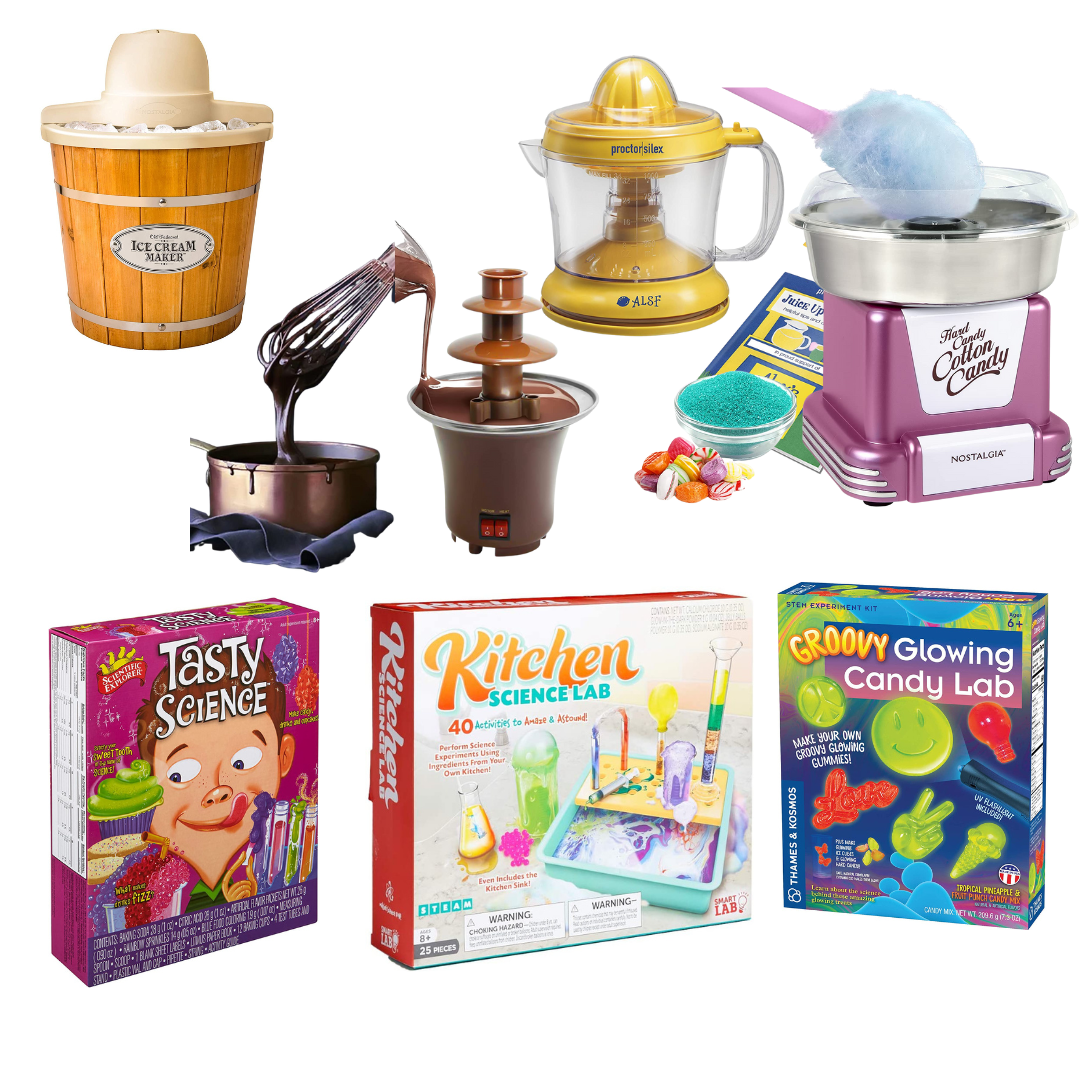 A dozen gift ideas for a kid in your life. From the Galactic Recipes cookbook to the kid-friendly Ninja blender, these gift ideas will please your little chiefs and inspire them to get creative in the kitchen. Bon appetit! #kidsactivities #kidsinthekitchen #creativekids