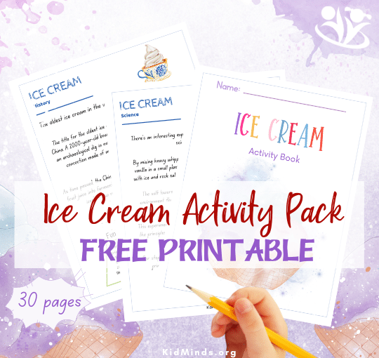 Are you ready to sweeten your child's education with a sprinkle of creativity, a dash of history, and a whole lot of fun? Then grab our Ice Cream Theme Activity Pack and embark on this exciting journey today! #kidsactivities #icecream #freeprintable #creativelearning #earlyeducation #funlearning #laughingkidslearn #braingym #kidminds #activitypack