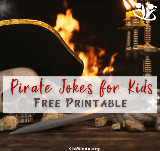 Pirate-themed jokes entertain kids and stimulate their creativity and imagination, transporting them to the exciting world of pirates. #kidsactivities #creativelearning #braingym #pirates #earlyeducation #jokes4kids #laughingkidslearn